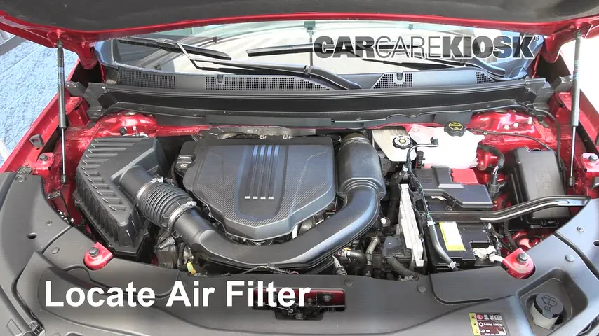 2025 Chevrolet Traverse RS 2.5L 4 Cyl. Turbo Filtro de aire (motor)